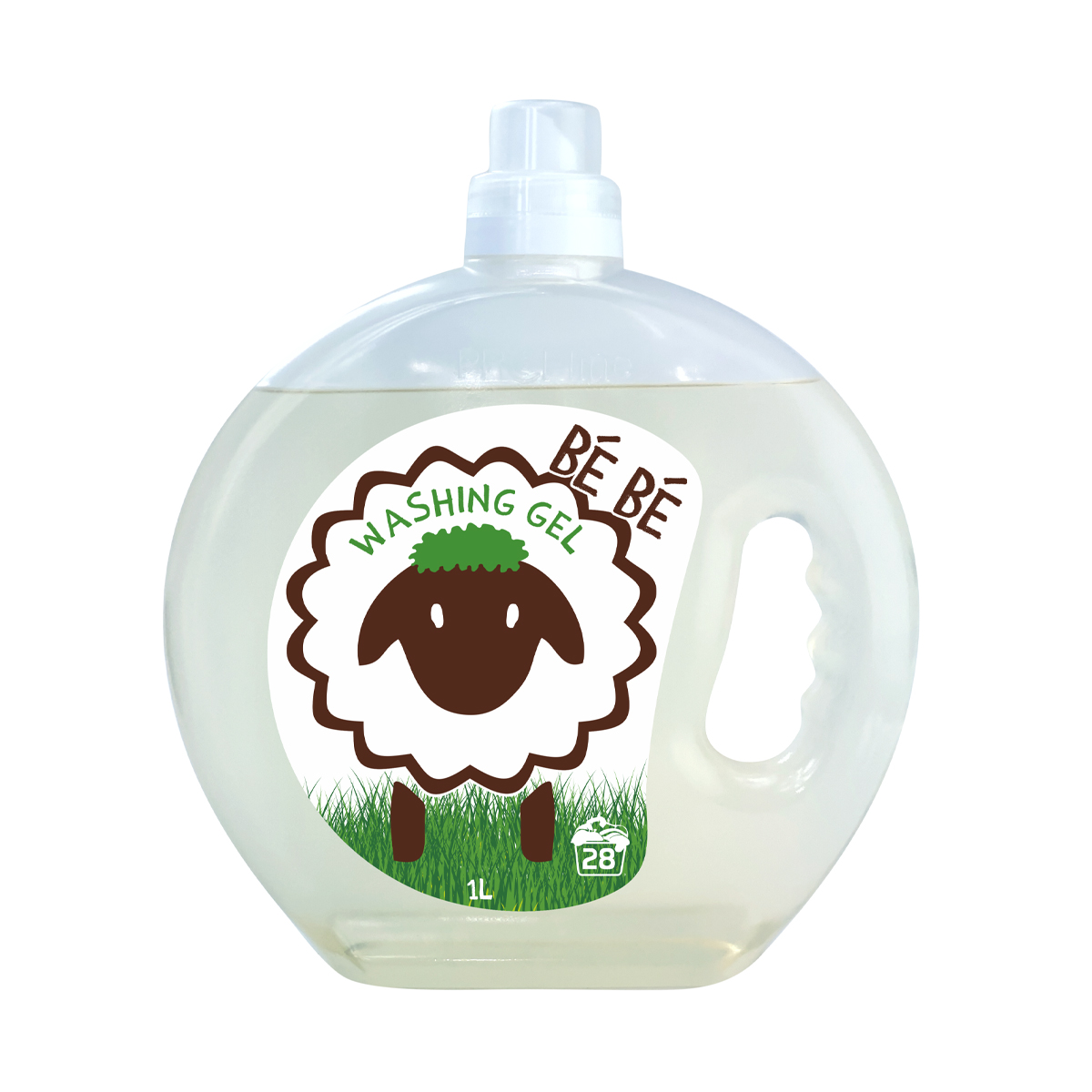 Гель для прання дитячого одягу PROFline Be Be Washing Gel, 28 циклів прання, 1 л